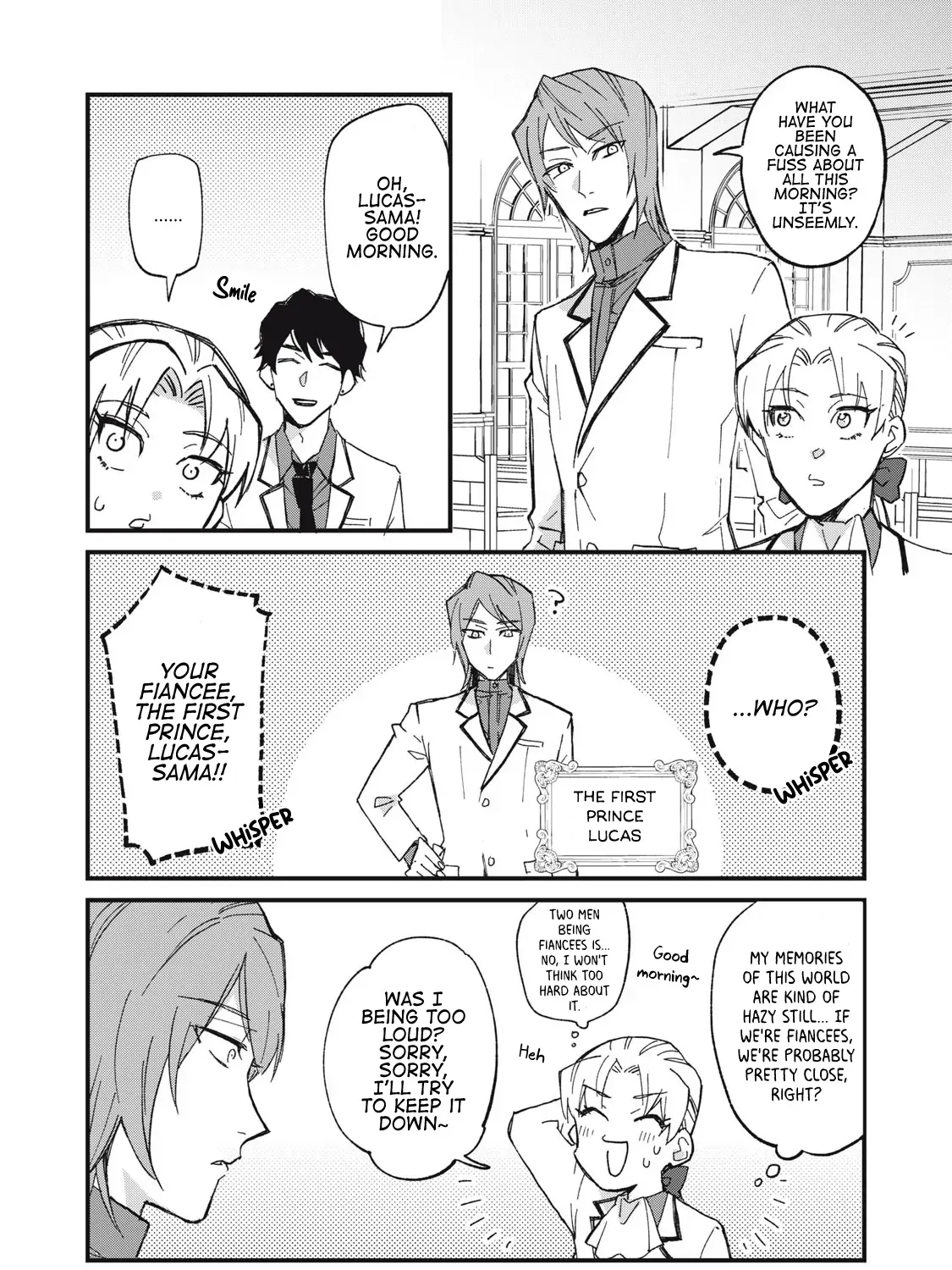 Aishite hoshi no wa ore janai no ni! BL game no akuyaku reisoku ni tensei shita no ni kirawarenakute komattemasu~ Chapter 1 page 18 - 