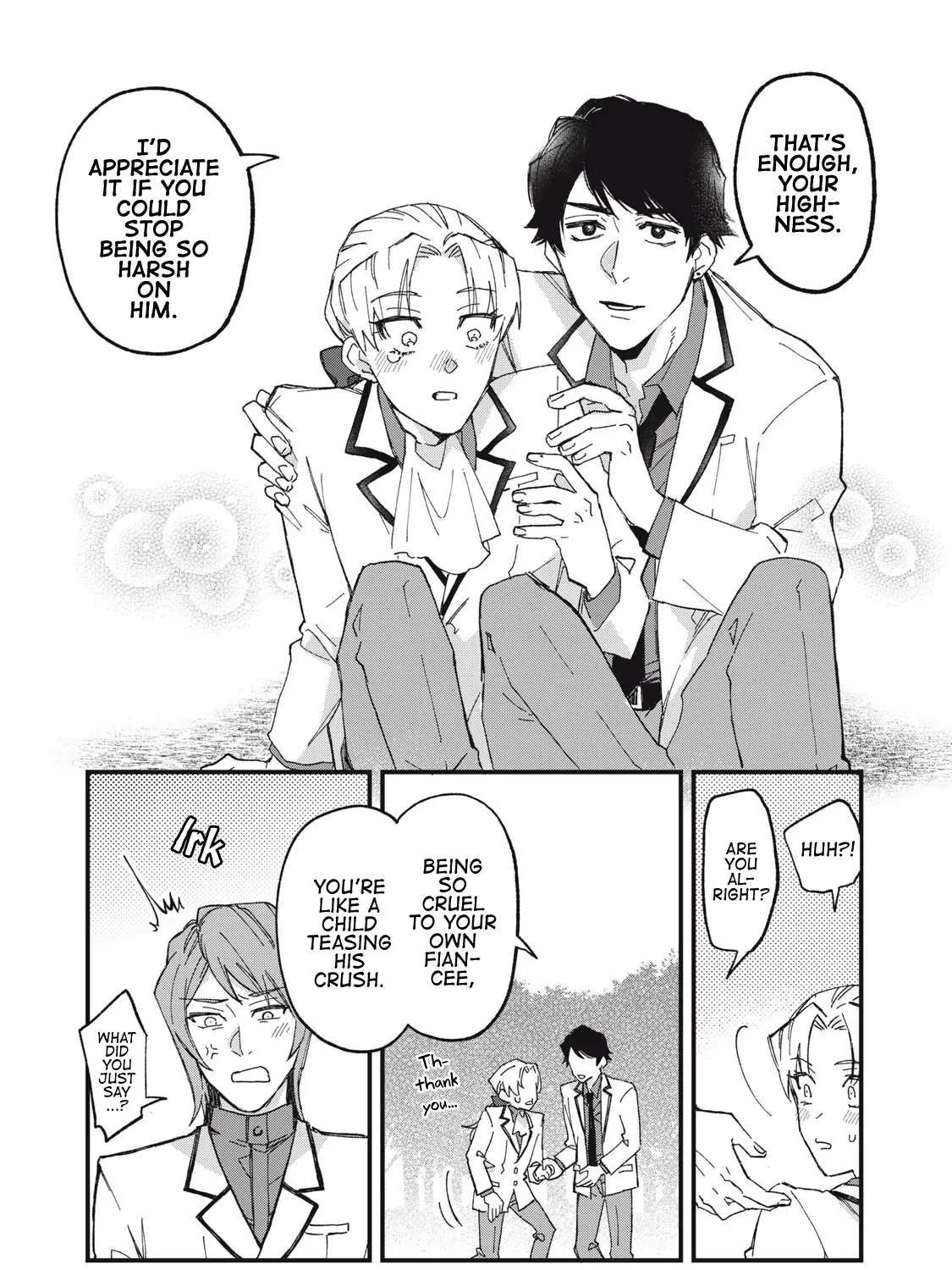 Aishite hoshi no wa ore janai no ni! BL game no akuyaku reisoku ni tensei shita no ni kirawarenakute komattemasu~ Chapter 1 page 48 - 