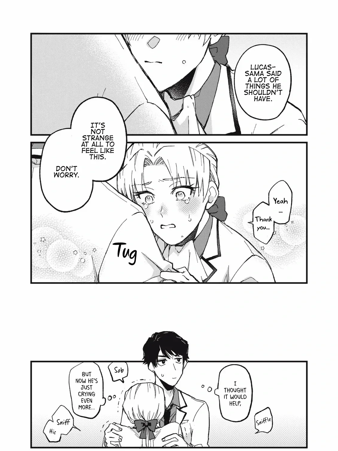 Aishite hoshi no wa ore janai no ni! BL game no akuyaku reisoku ni tensei shita no ni kirawarenakute komattemasu~ Chapter 1 page 62 - 
