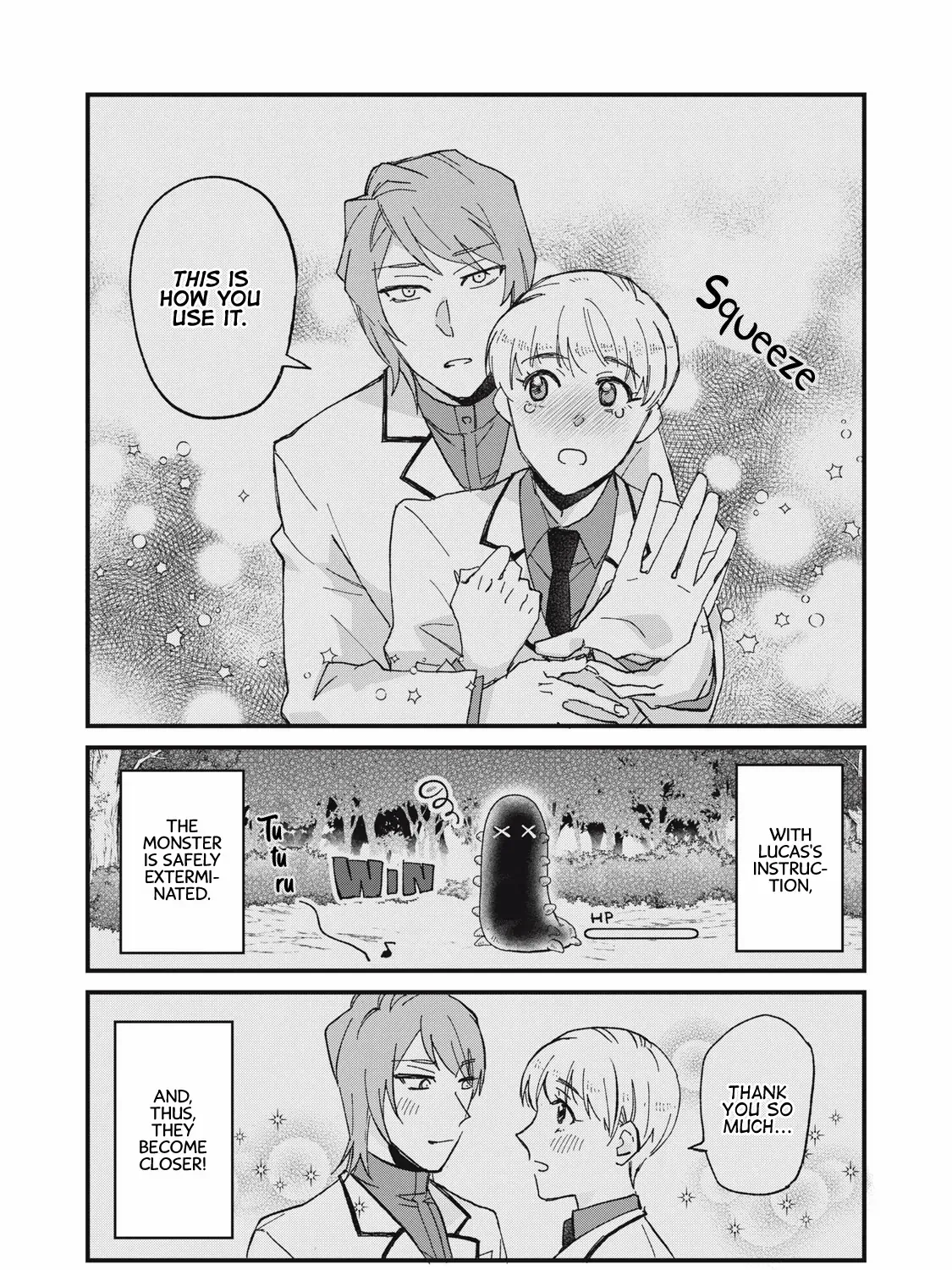 Aishite hoshi no wa ore janai no ni! BL game no akuyaku reisoku ni tensei shita no ni kirawarenakute komattemasu~ Chapter 2 page 12 - 