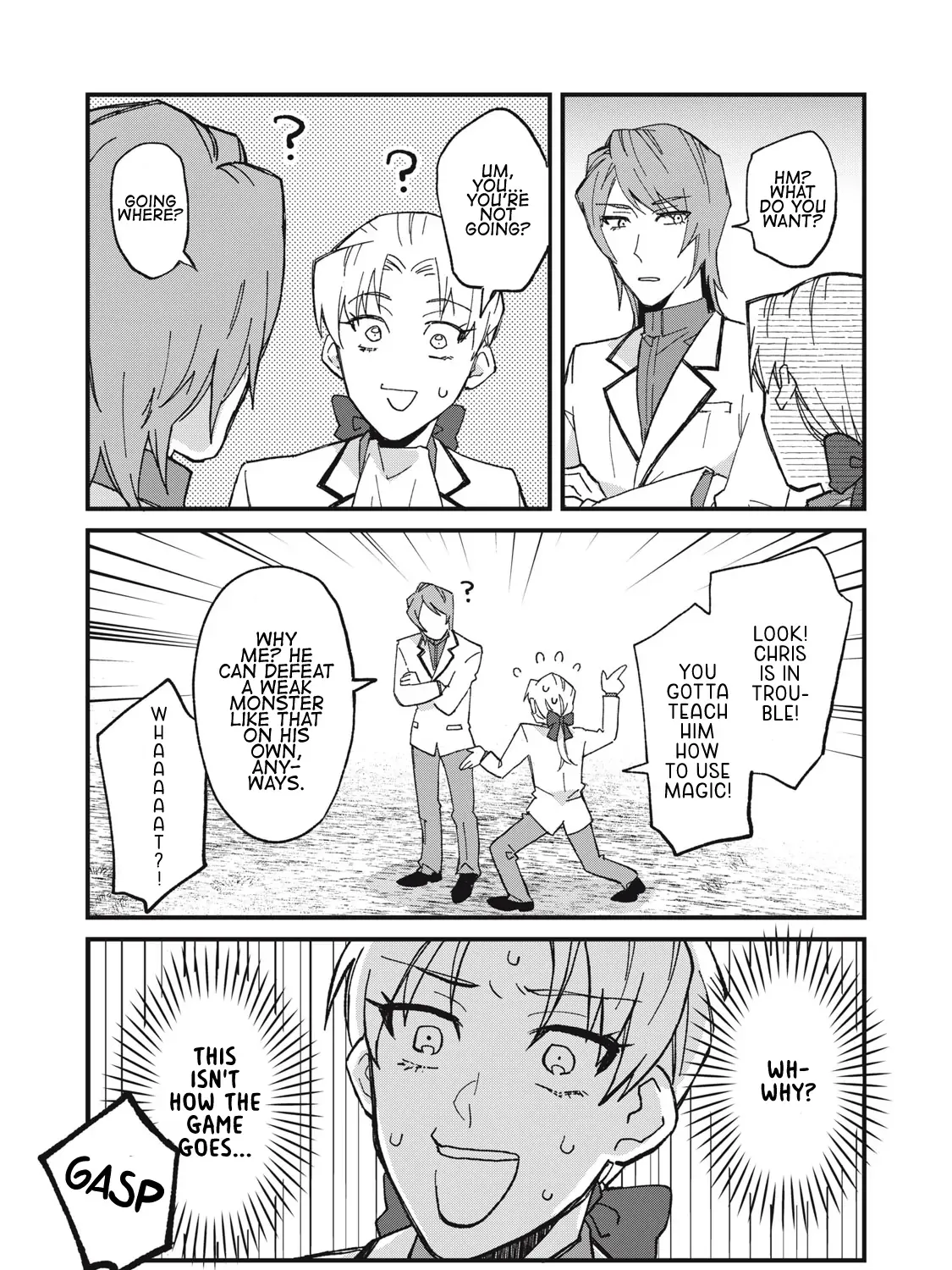 Aishite hoshi no wa ore janai no ni! BL game no akuyaku reisoku ni tensei shita no ni kirawarenakute komattemasu~ Chapter 2 page 37 - 
