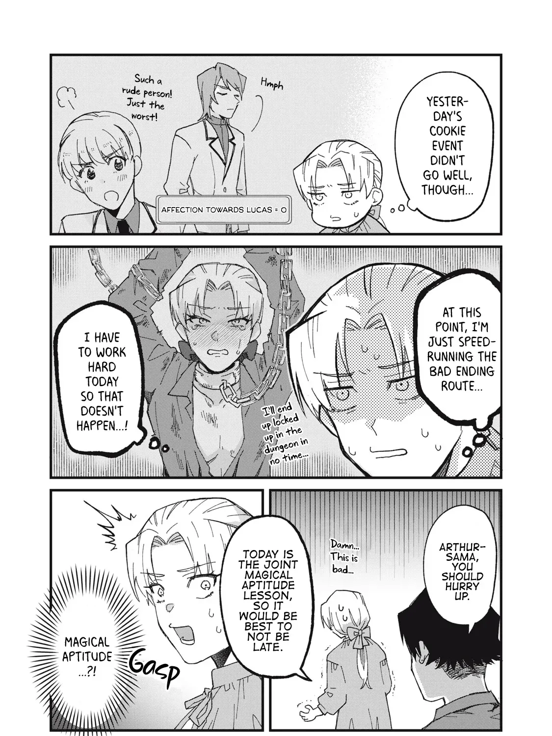 Aishite hoshi no wa ore janai no ni! BL game no akuyaku reisoku ni tensei shita no ni kirawarenakute komattemasu~ Chapter 2 page 8 - 