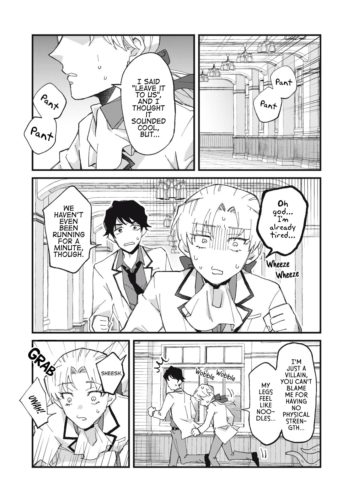 Aishite hoshi no wa ore janai no ni! BL game no akuyaku reisoku ni tensei shita no ni kirawarenakute komattemasu~ Chapter 4 page 8 - 