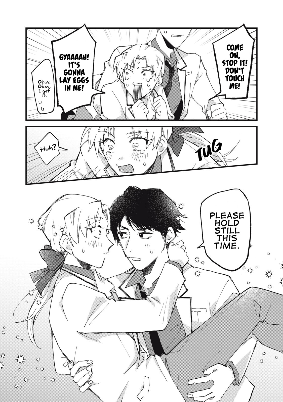 Aishite hoshi no wa ore janai no ni! BL game no akuyaku reisoku ni tensei shita no ni kirawarenakute komattemasu~ Chapter 4 page 10 - 
