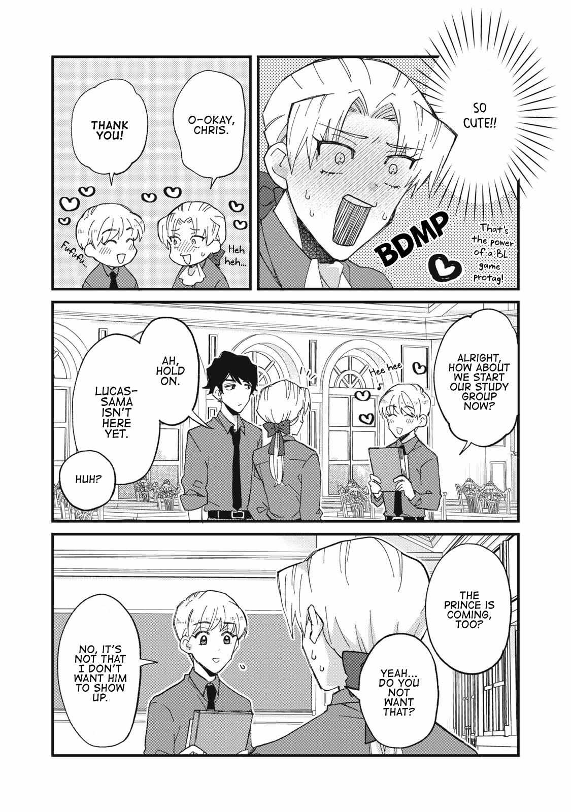 Aishite hoshi no wa ore janai no ni! BL game no akuyaku reisoku ni tensei shita no ni kirawarenakute komattemasu~ Chapter 5 page 12 - 