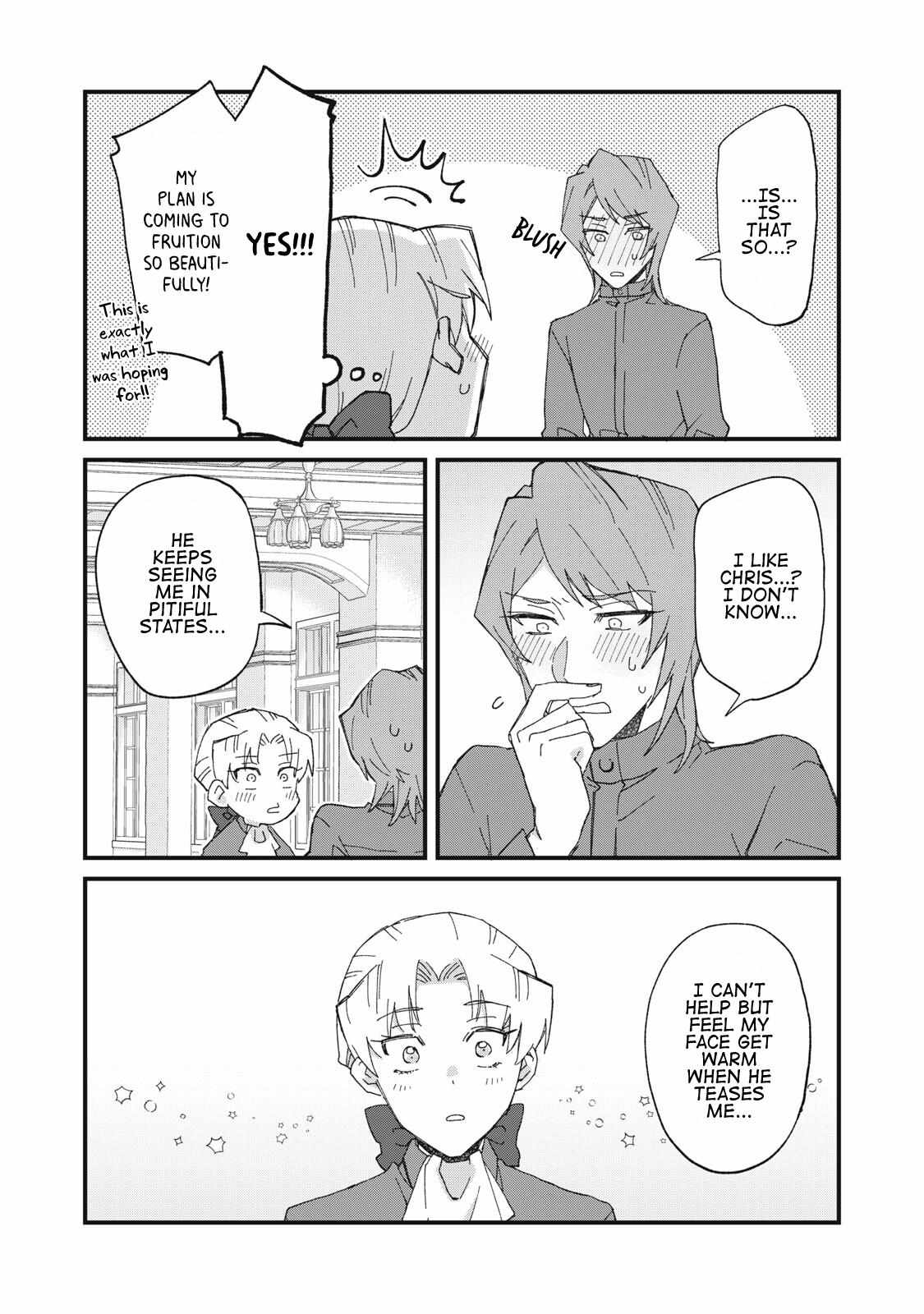 Aishite hoshi no wa ore janai no ni! BL game no akuyaku reisoku ni tensei shita no ni kirawarenakute komattemasu~ Chapter 5 page 19 - 