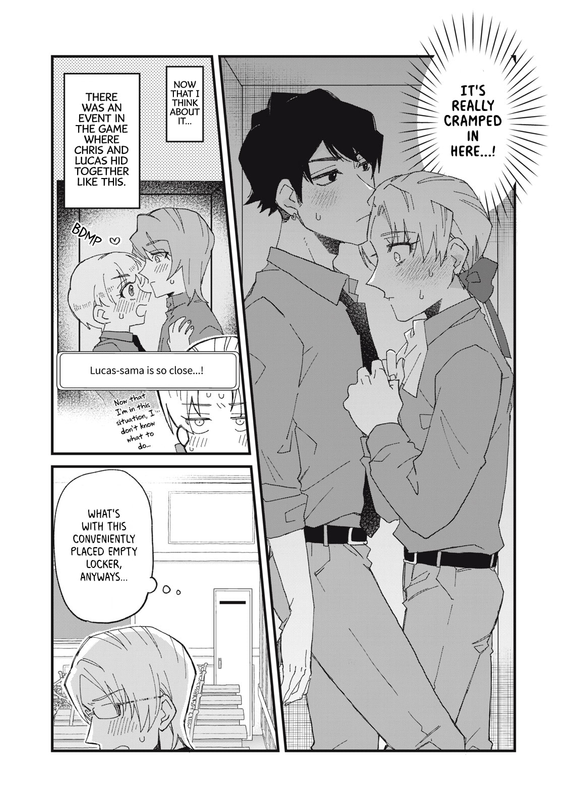 Aishite hoshi no wa ore janai no ni! BL game no akuyaku reisoku ni tensei shita no ni kirawarenakute komattemasu~ Chapter 6 page 17 - 