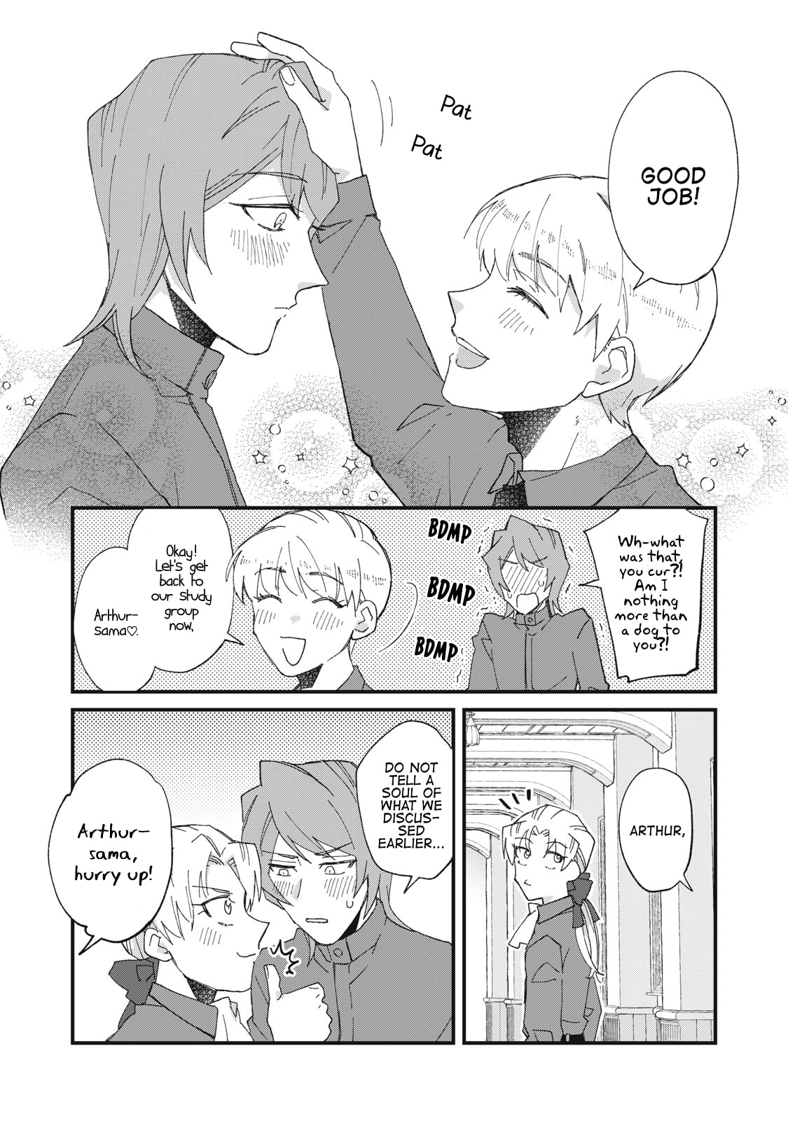 Aishite hoshi no wa ore janai no ni! BL game no akuyaku reisoku ni tensei shita no ni kirawarenakute komattemasu~ Chapter 6 page 5 - 