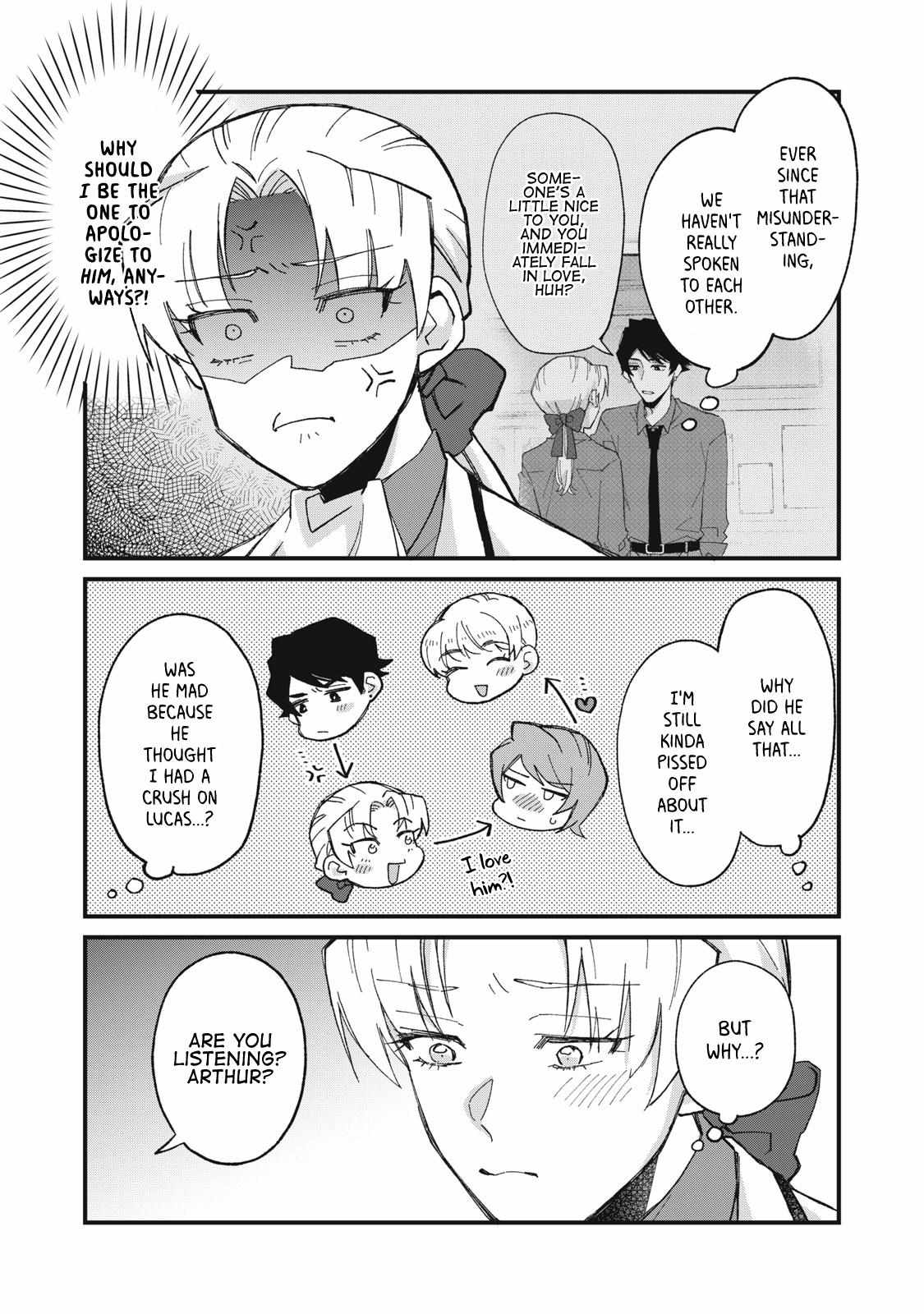 Aishite hoshi no wa ore janai no ni! BL game no akuyaku reisoku ni tensei shita no ni kirawarenakute komattemasu~ Chapter 7 page 5 - 