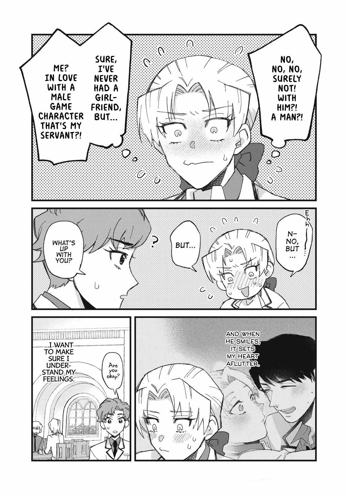 Aishite hoshi no wa ore janai no ni! BL game no akuyaku reisoku ni tensei shita no ni kirawarenakute komattemasu~ Chapter 7 page 9 - 