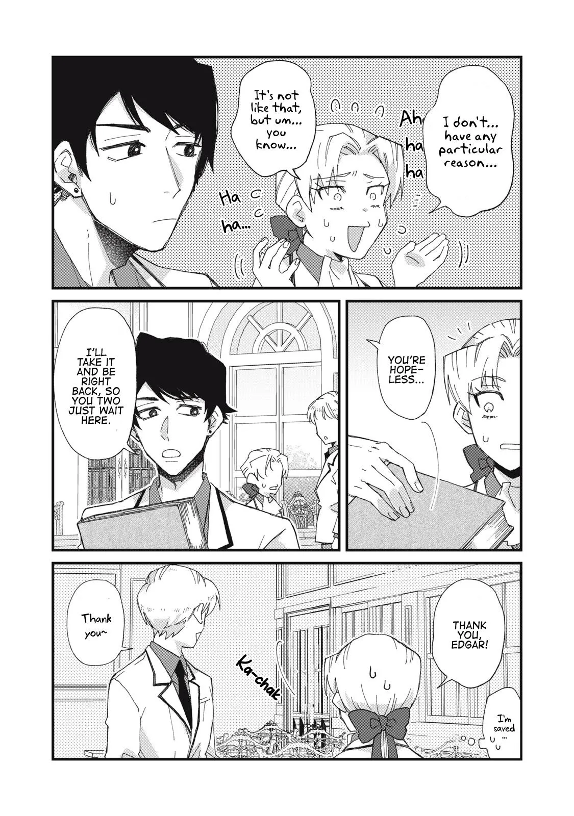 Aishite hoshi no wa ore janai no ni! BL game no akuyaku reisoku ni tensei shita no ni kirawarenakute komattemasu~ Chapter 8 page 13 - 