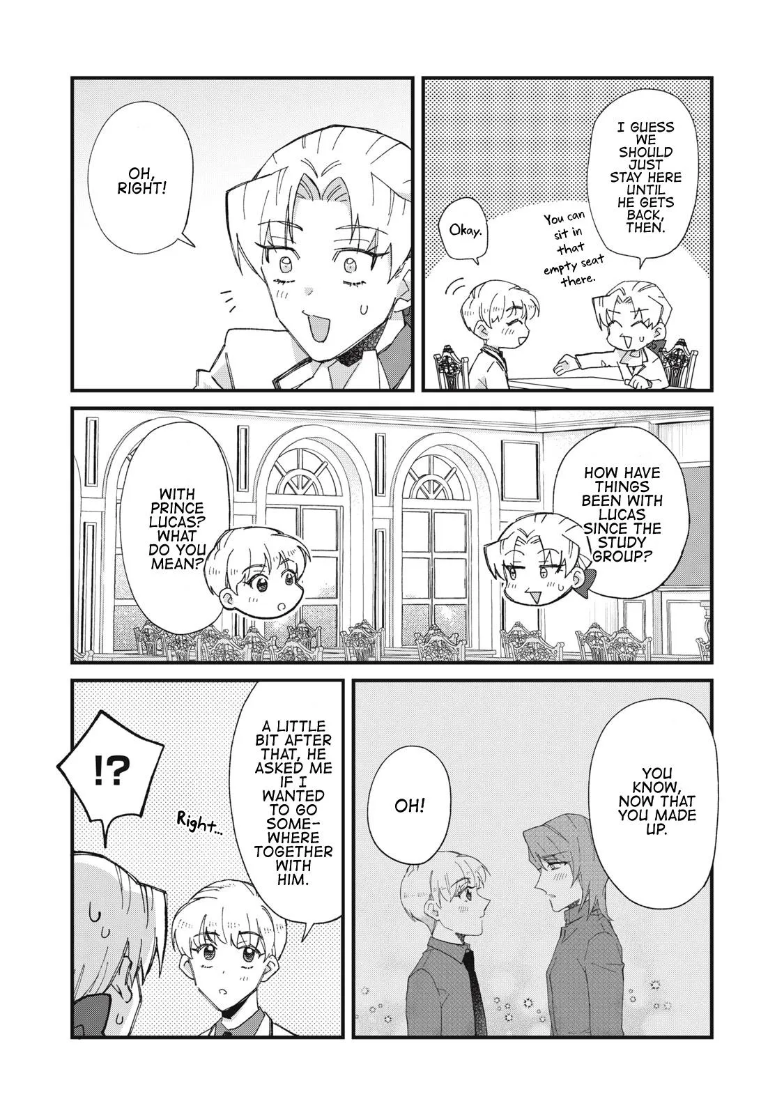 Aishite hoshi no wa ore janai no ni! BL game no akuyaku reisoku ni tensei shita no ni kirawarenakute komattemasu~ Chapter 8 page 14 - 
