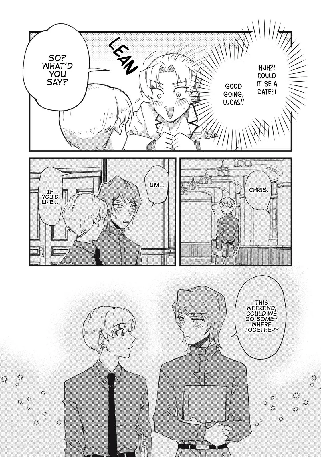 Aishite hoshi no wa ore janai no ni! BL game no akuyaku reisoku ni tensei shita no ni kirawarenakute komattemasu~ Chapter 8 page 15 - 