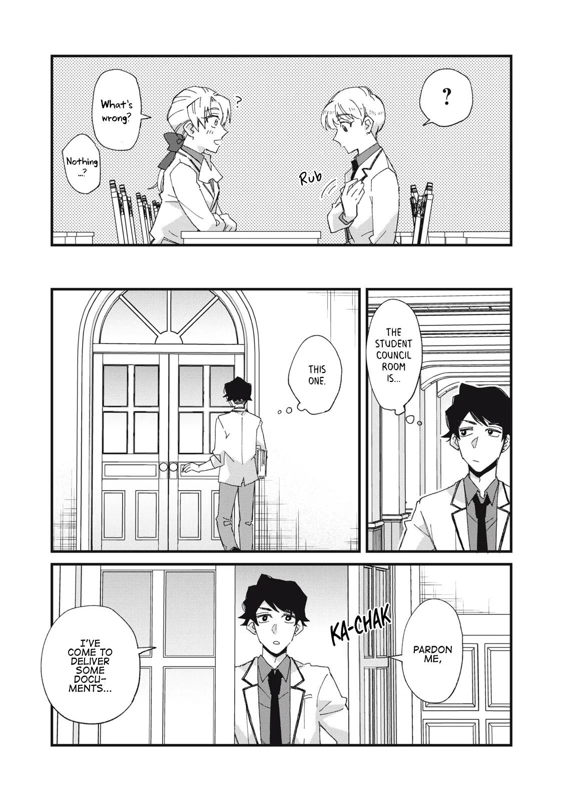 Aishite hoshi no wa ore janai no ni! BL game no akuyaku reisoku ni tensei shita no ni kirawarenakute komattemasu~ Chapter 8 page 19 - 