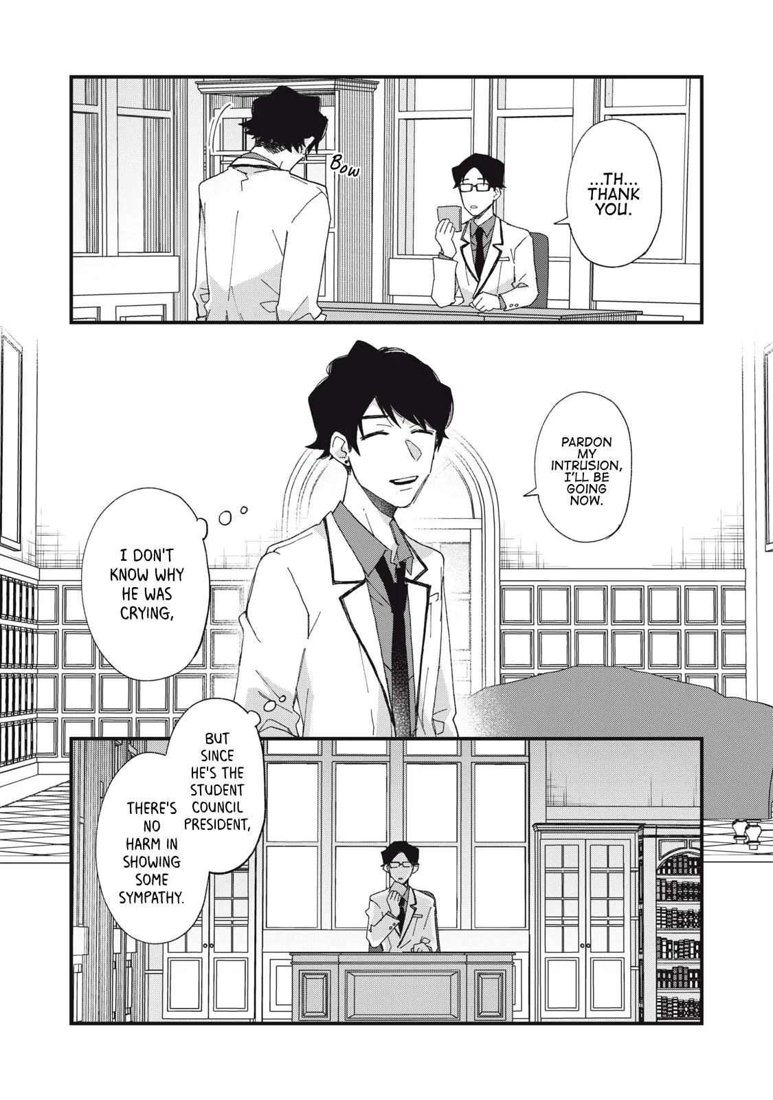 Aishite hoshi no wa ore janai no ni! BL game no akuyaku reisoku ni tensei shita no ni kirawarenakute komattemasu~ Chapter 8 page 22 - 
