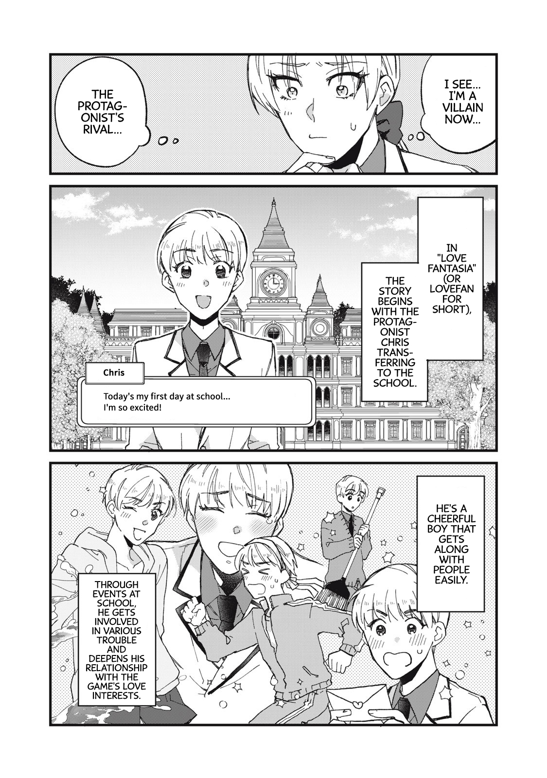 Aishite Hoshi no wa Ore Janai no ni! ~BL Game no Akuyaku Reisoku ni Tenseishita no ni Kirawarenakute Komattemasu~ Chapter 1 page 11 - 