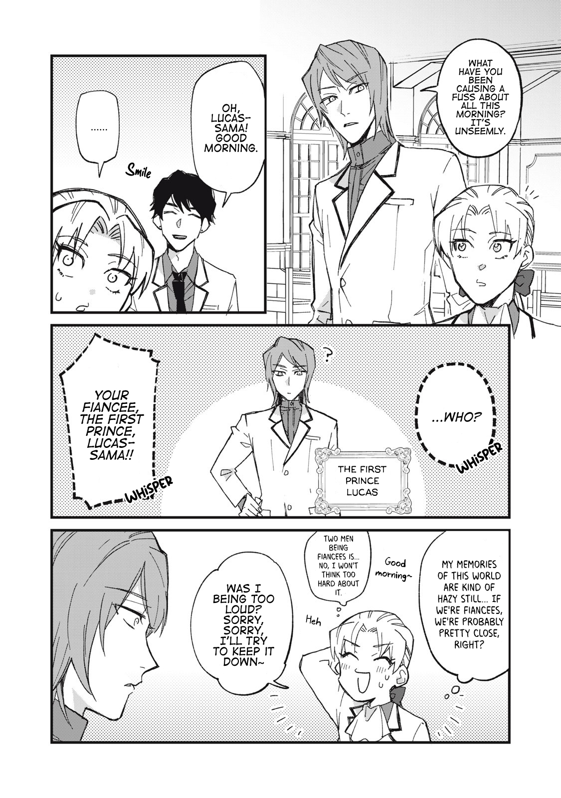 Aishite Hoshi no wa Ore Janai no ni! ~BL Game no Akuyaku Reisoku ni Tenseishita no ni Kirawarenakute Komattemasu~ Chapter 1 page 9 - 