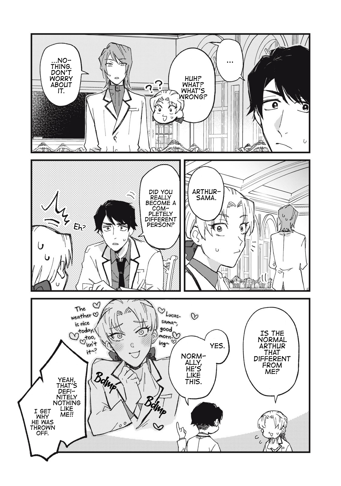 Aishite Hoshi no wa Ore Janai no ni! ~BL Game no Akuyaku Reisoku ni Tenseishita no ni Kirawarenakute Komattemasu~ Chapter 1 page 10 - 