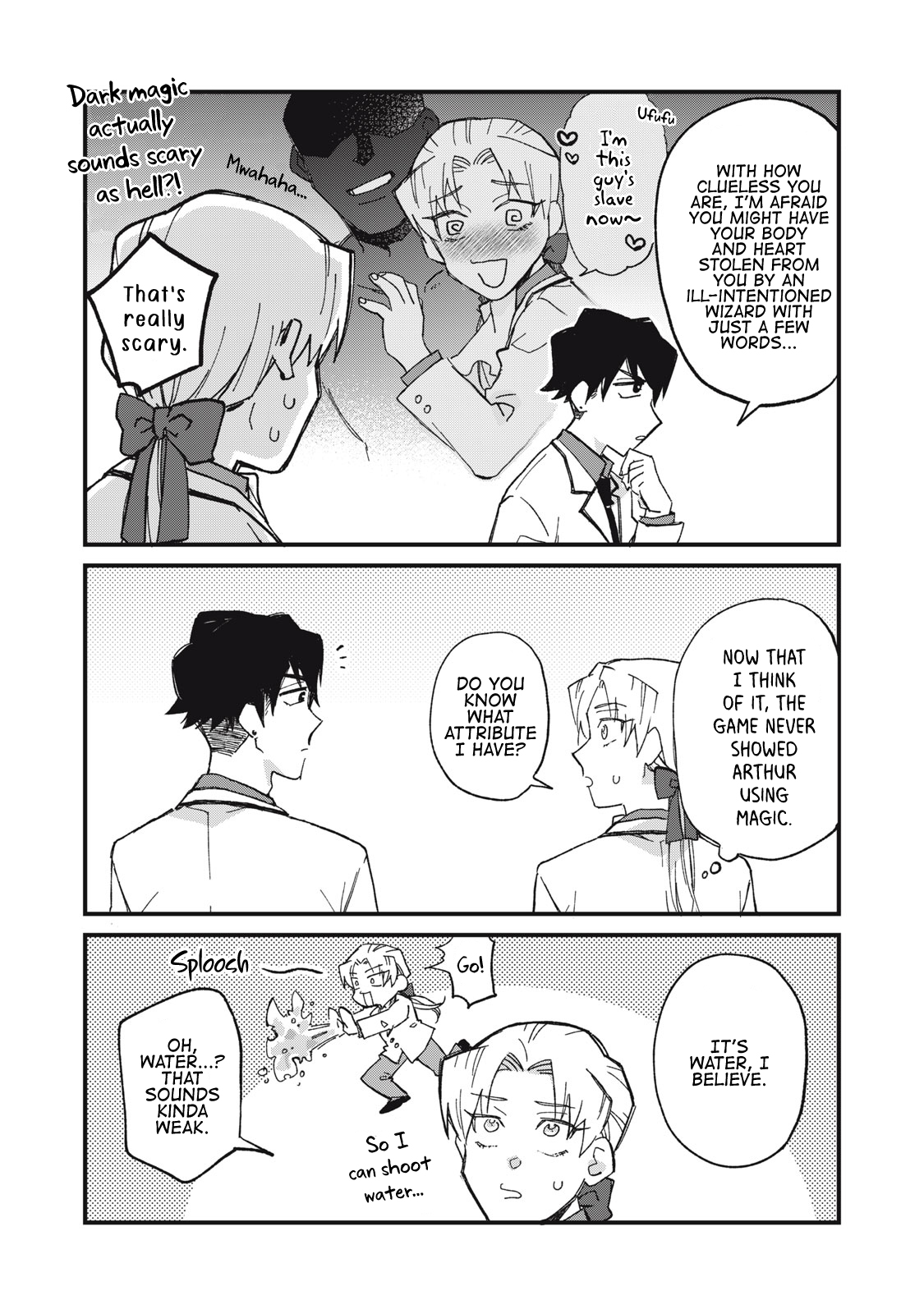 Aishite Hoshi no wa Ore Janai no ni! ~BL Game no Akuyaku Reisoku ni Tenseishita no ni Kirawarenakute Komattemasu~ Chapter 2 page 10 - 