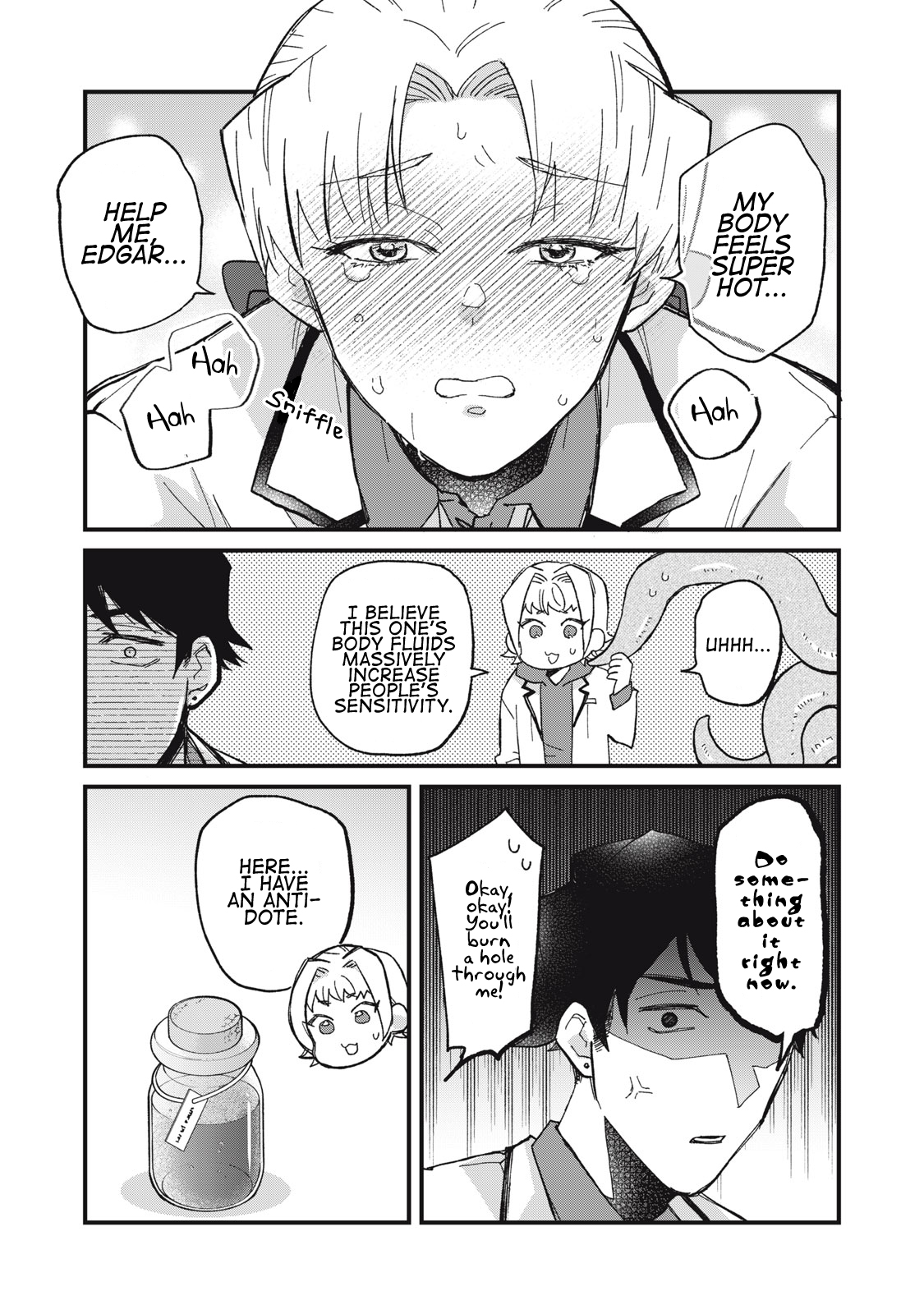 Aishite Hoshi no wa Ore Janai no ni! ~BL Game no Akuyaku Reisoku ni Tenseishita no ni Kirawarenakute Komattemasu~ Chapter 3 page 19 - 