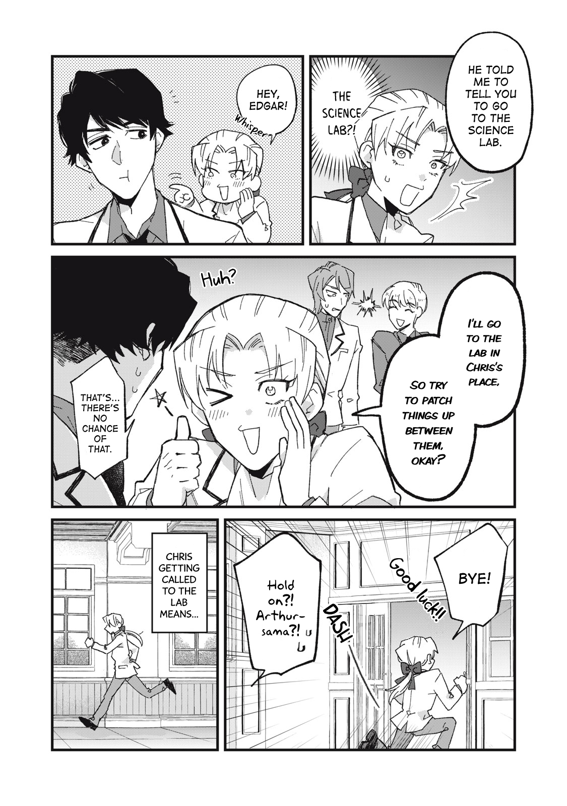 Aishite Hoshi no wa Ore Janai no ni! ~BL Game no Akuyaku Reisoku ni Tenseishita no ni Kirawarenakute Komattemasu~ Chapter 3 page 6 - 