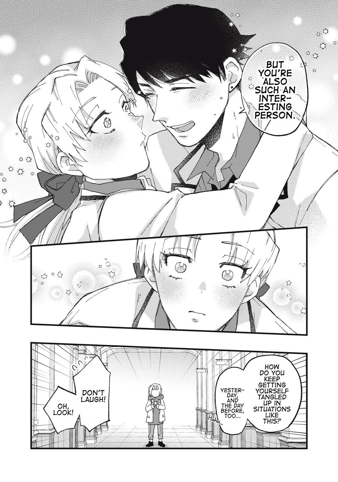 Aishite Hoshi no wa Ore Janai no ni! ~BL Game no Akuyaku Reisoku ni Tenseishita no ni Kirawarenakute Komattemasu~ Chapter 4 page 12 - 