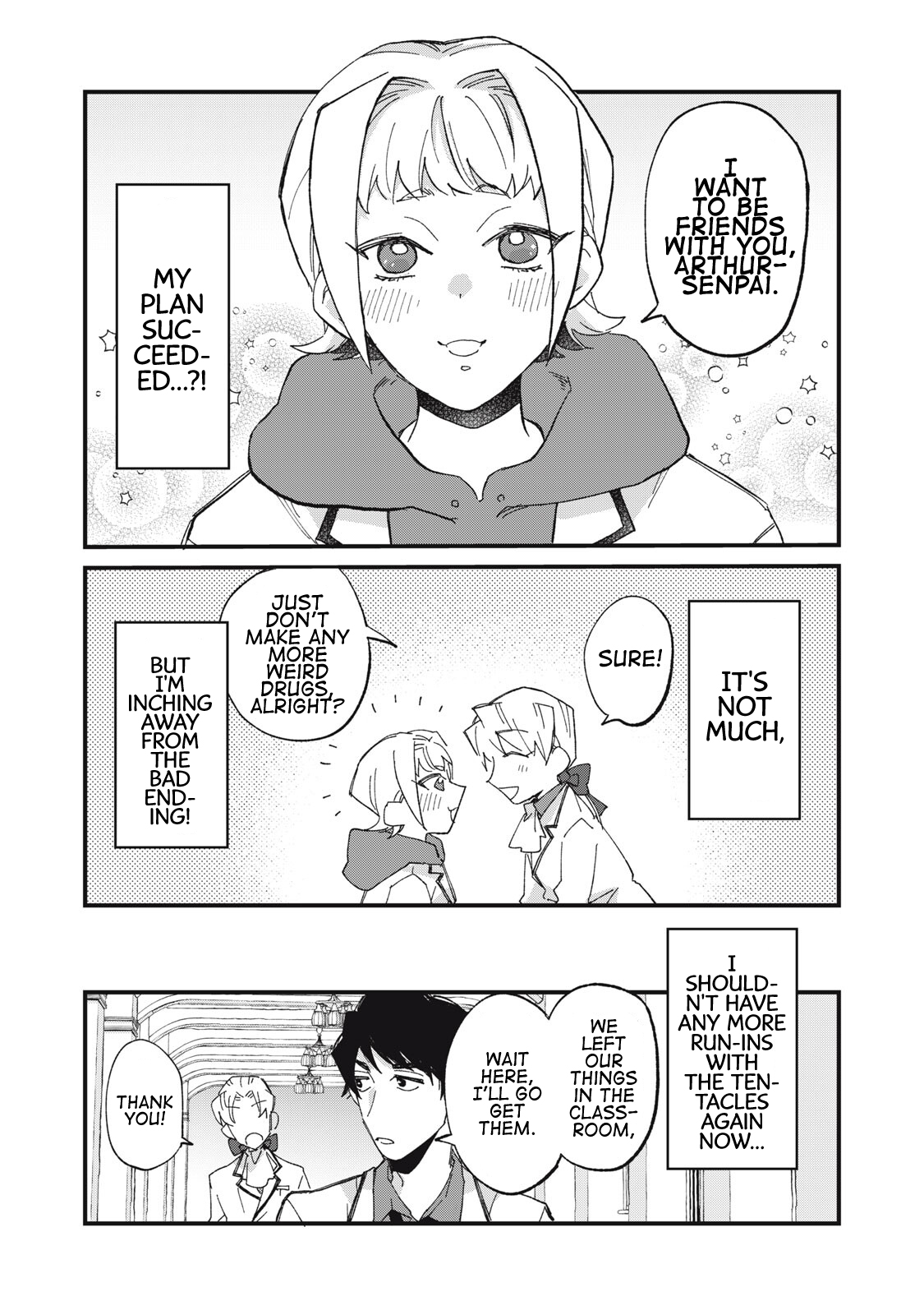 Aishite Hoshi no wa Ore Janai no ni! ~BL Game no Akuyaku Reisoku ni Tenseishita no ni Kirawarenakute Komattemasu~ Chapter 4 page 16 - 