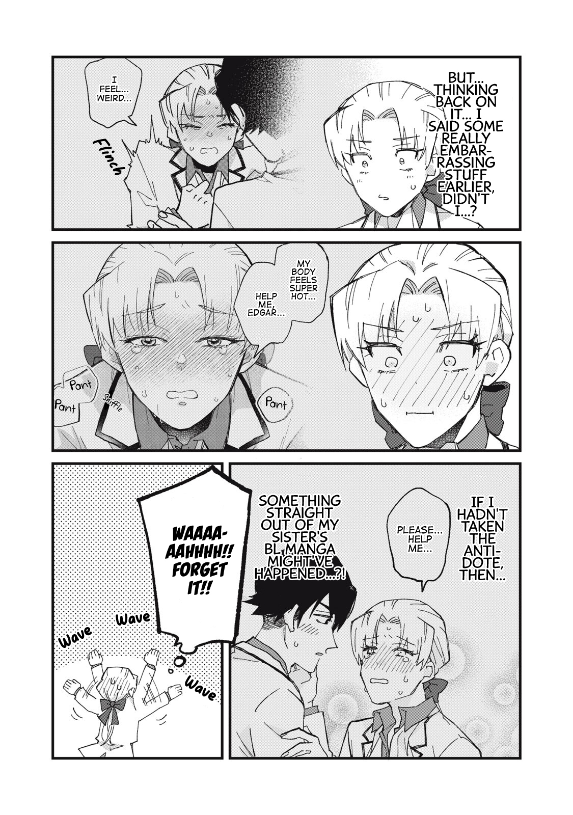 Aishite Hoshi no wa Ore Janai no ni! ~BL Game no Akuyaku Reisoku ni Tenseishita no ni Kirawarenakute Komattemasu~ Chapter 4 page 18 - 