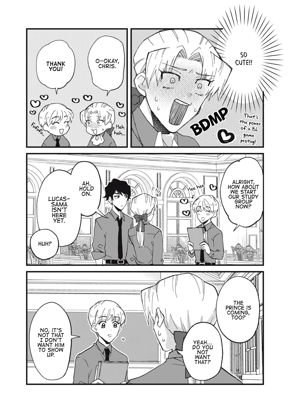 Aishite Hoshi no wa Ore Janai no ni! ~BL Game no Akuyaku Reisoku ni Tenseishita no ni Kirawarenakute Komattemasu~ Chapter 5 page 11 - 