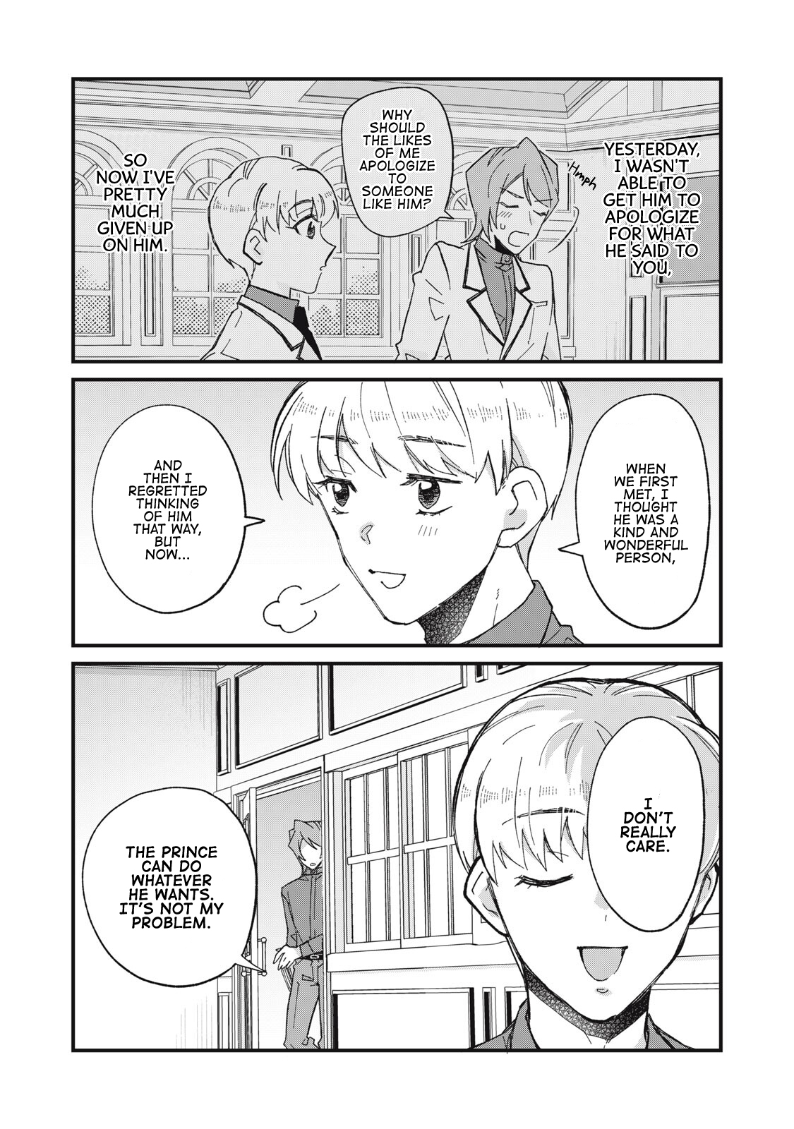 Aishite Hoshi no wa Ore Janai no ni! ~BL Game no Akuyaku Reisoku ni Tenseishita no ni Kirawarenakute Komattemasu~ Chapter 5 page 12 - 