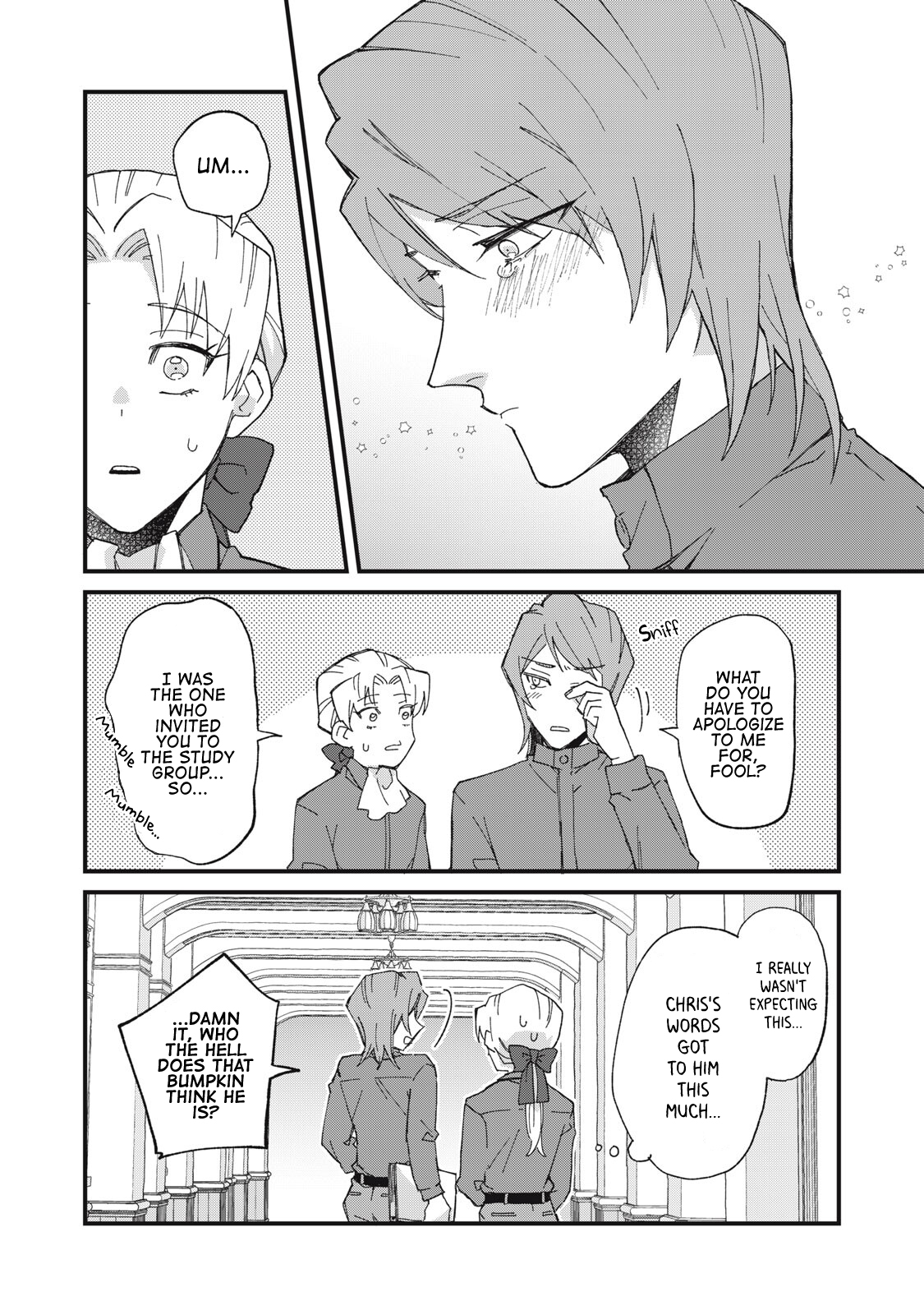 Aishite Hoshi no wa Ore Janai no ni! ~BL Game no Akuyaku Reisoku ni Tenseishita no ni Kirawarenakute Komattemasu~ Chapter 5 page 14 - 