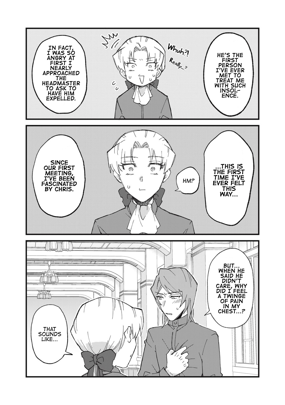 Aishite Hoshi no wa Ore Janai no ni! ~BL Game no Akuyaku Reisoku ni Tenseishita no ni Kirawarenakute Komattemasu~ Chapter 5 page 15 - 