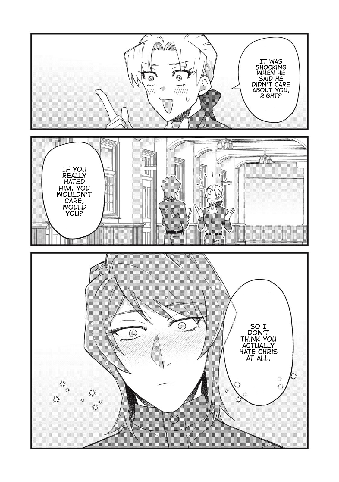 Aishite Hoshi no wa Ore Janai no ni! ~BL Game no Akuyaku Reisoku ni Tenseishita no ni Kirawarenakute Komattemasu~ Chapter 5 page 17 - 