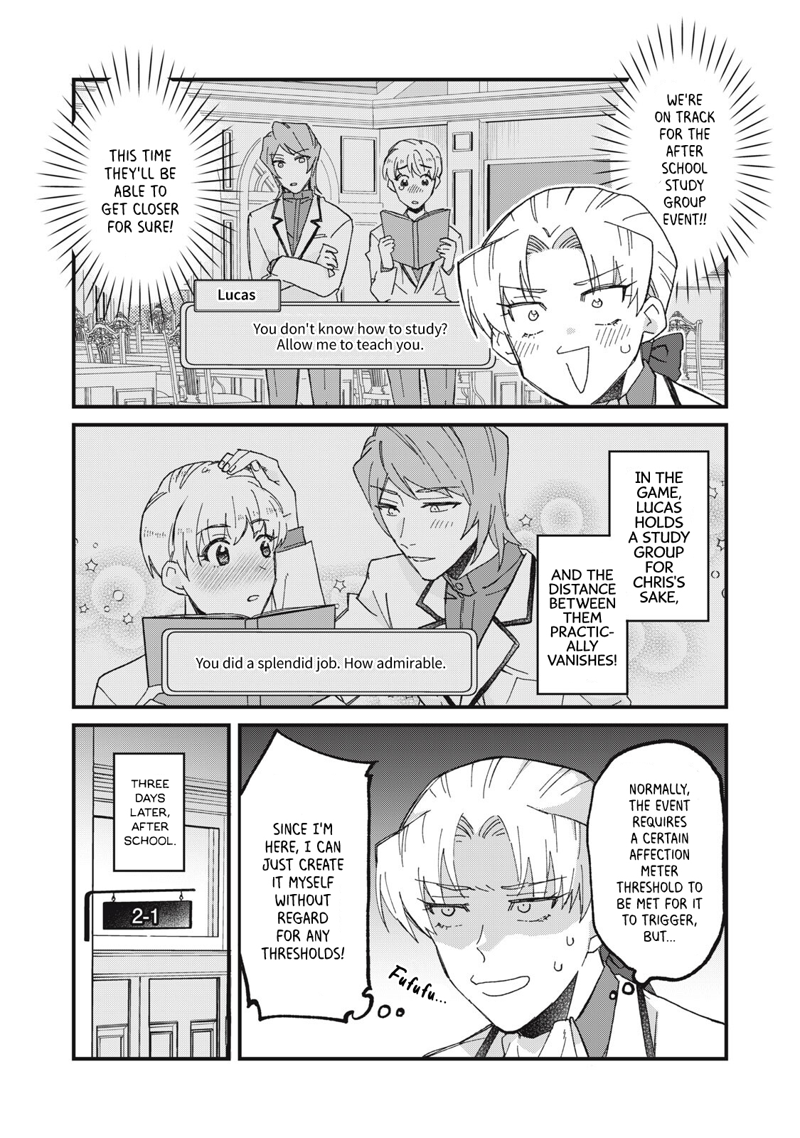 Aishite Hoshi no wa Ore Janai no ni! ~BL Game no Akuyaku Reisoku ni Tenseishita no ni Kirawarenakute Komattemasu~ Chapter 5 page 4 - 