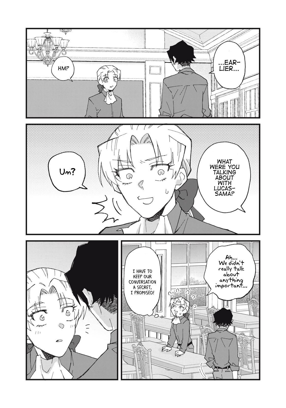 Aishite Hoshi no wa Ore Janai no ni! ~BL Game no Akuyaku Reisoku ni Tenseishita no ni Kirawarenakute Komattemasu~ Chapter 6 page 9 - 