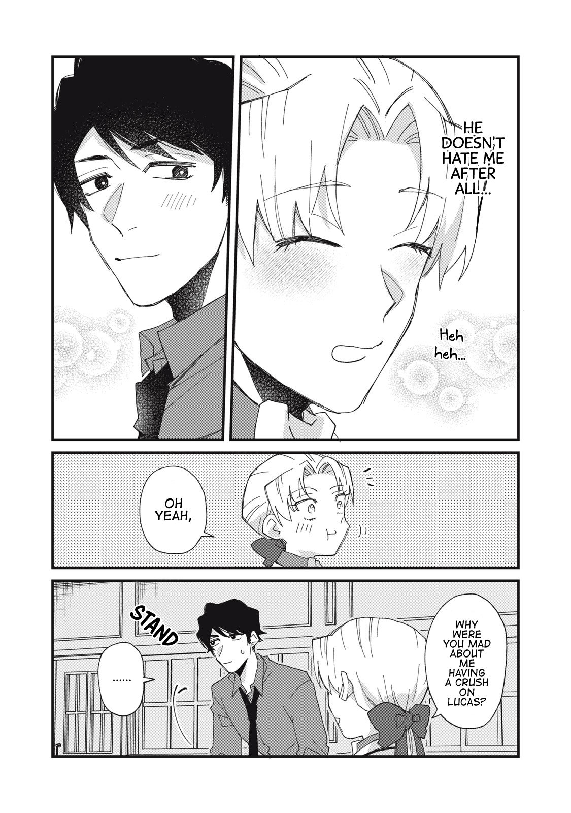 Aishite Hoshi no wa Ore Janai no ni! ~BL Game no Akuyaku Reisoku ni Tenseishita no ni Kirawarenakute Komattemasu~ Chapter 7 page 24 - 