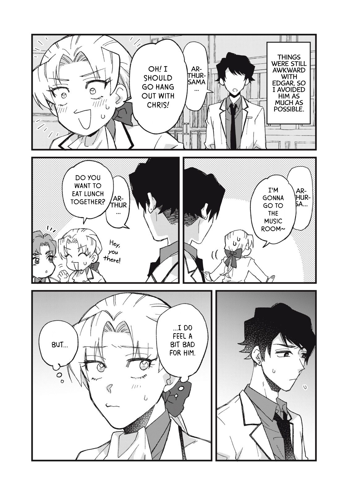 Aishite Hoshi no wa Ore Janai no ni! ~BL Game no Akuyaku Reisoku ni Tenseishita no ni Kirawarenakute Komattemasu~ Chapter 7 page 4 - 