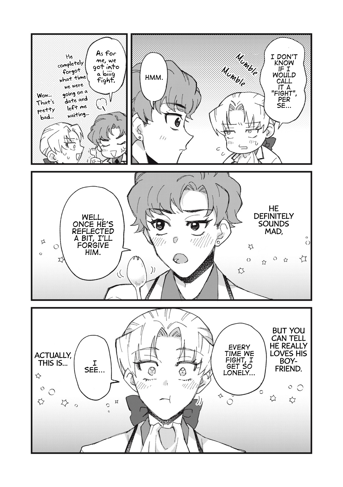 Aishite Hoshi no wa Ore Janai no ni! ~BL Game no Akuyaku Reisoku ni Tenseishita no ni Kirawarenakute Komattemasu~ Chapter 7 page 7 - 