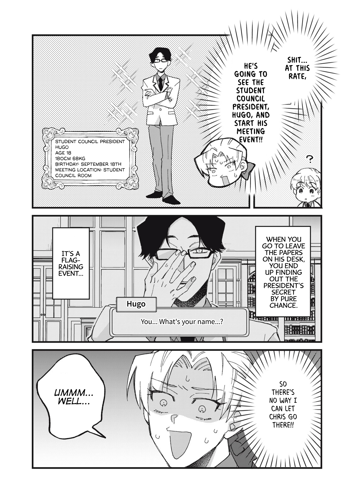 Aishite Hoshi no wa Ore Janai no ni! ~BL Game no Akuyaku Reisoku ni Tenseishita no ni Kirawarenakute Komattemasu~ Chapter 8 page 12 - 