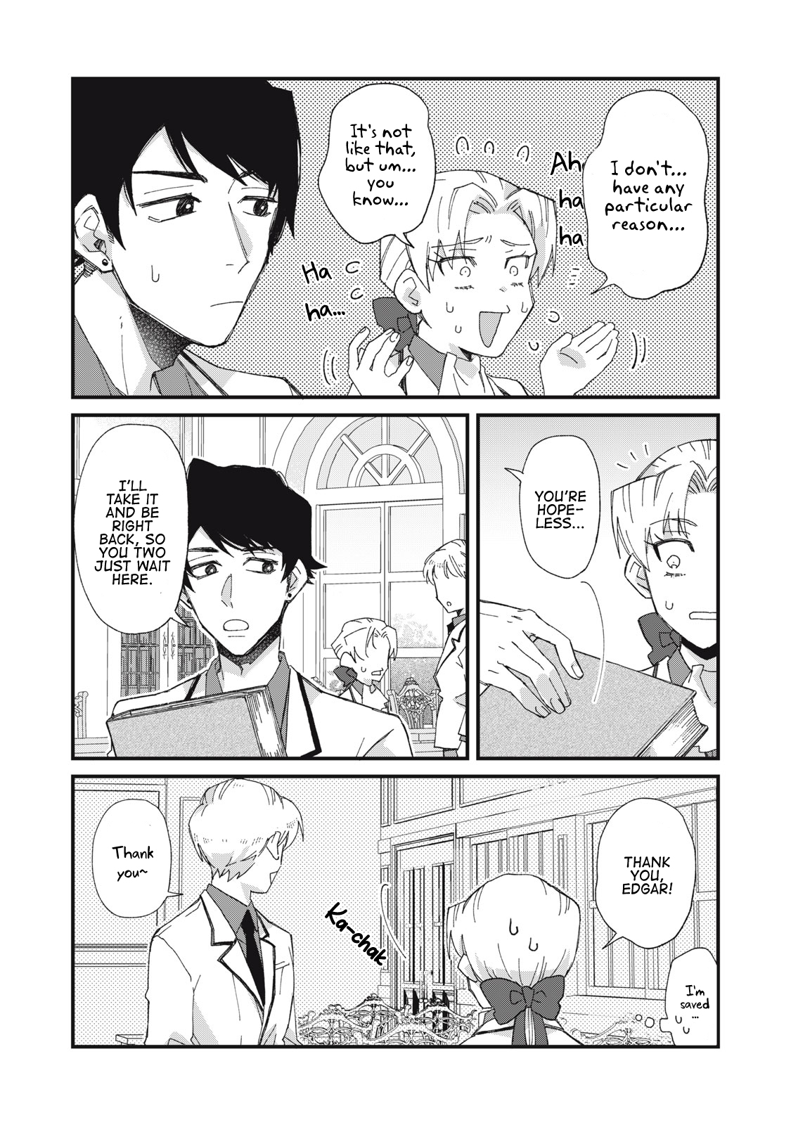Aishite Hoshi no wa Ore Janai no ni! ~BL Game no Akuyaku Reisoku ni Tenseishita no ni Kirawarenakute Komattemasu~ Chapter 8 page 13 - 