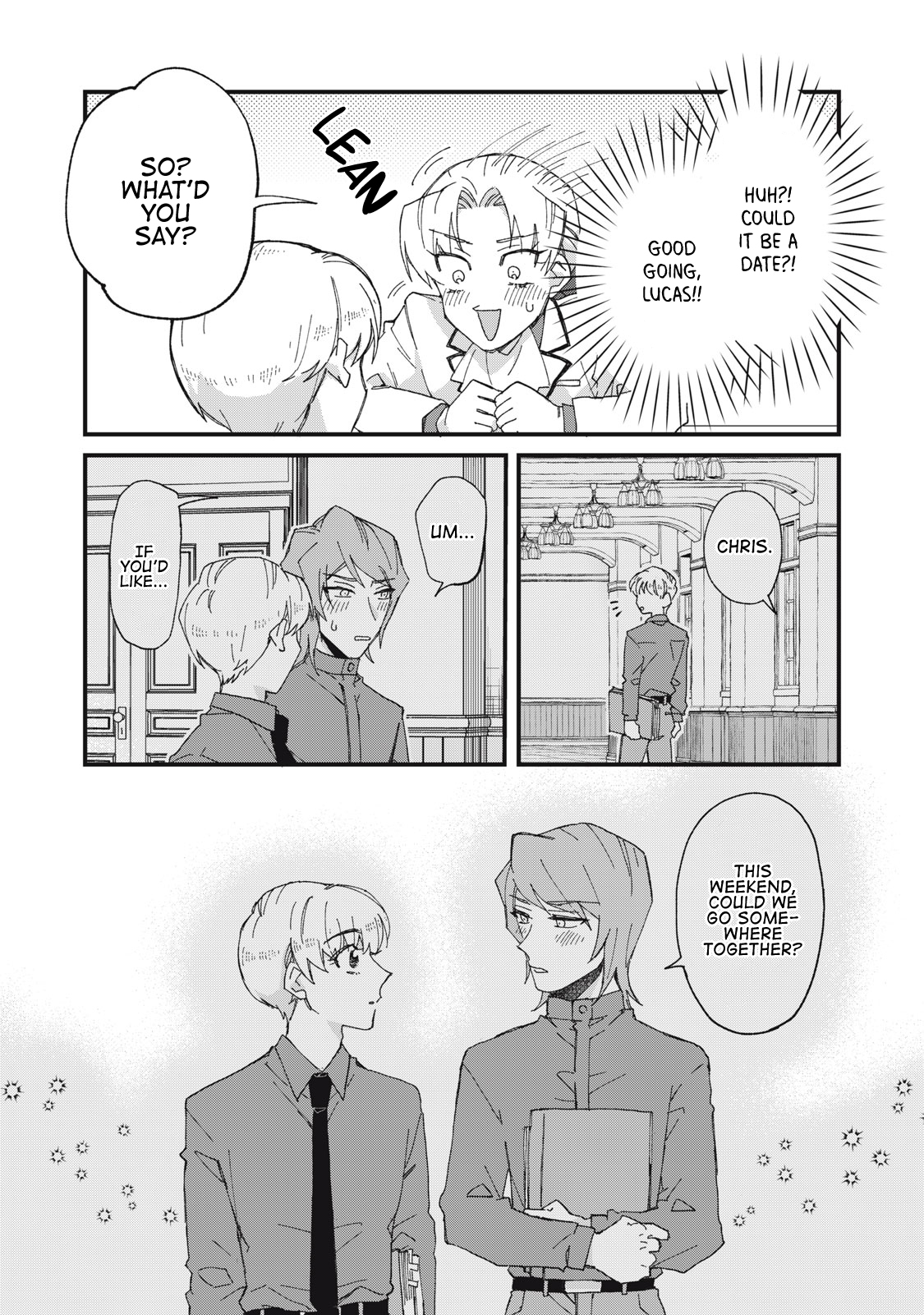 Aishite Hoshi no wa Ore Janai no ni! ~BL Game no Akuyaku Reisoku ni Tenseishita no ni Kirawarenakute Komattemasu~ Chapter 8 page 15 - 