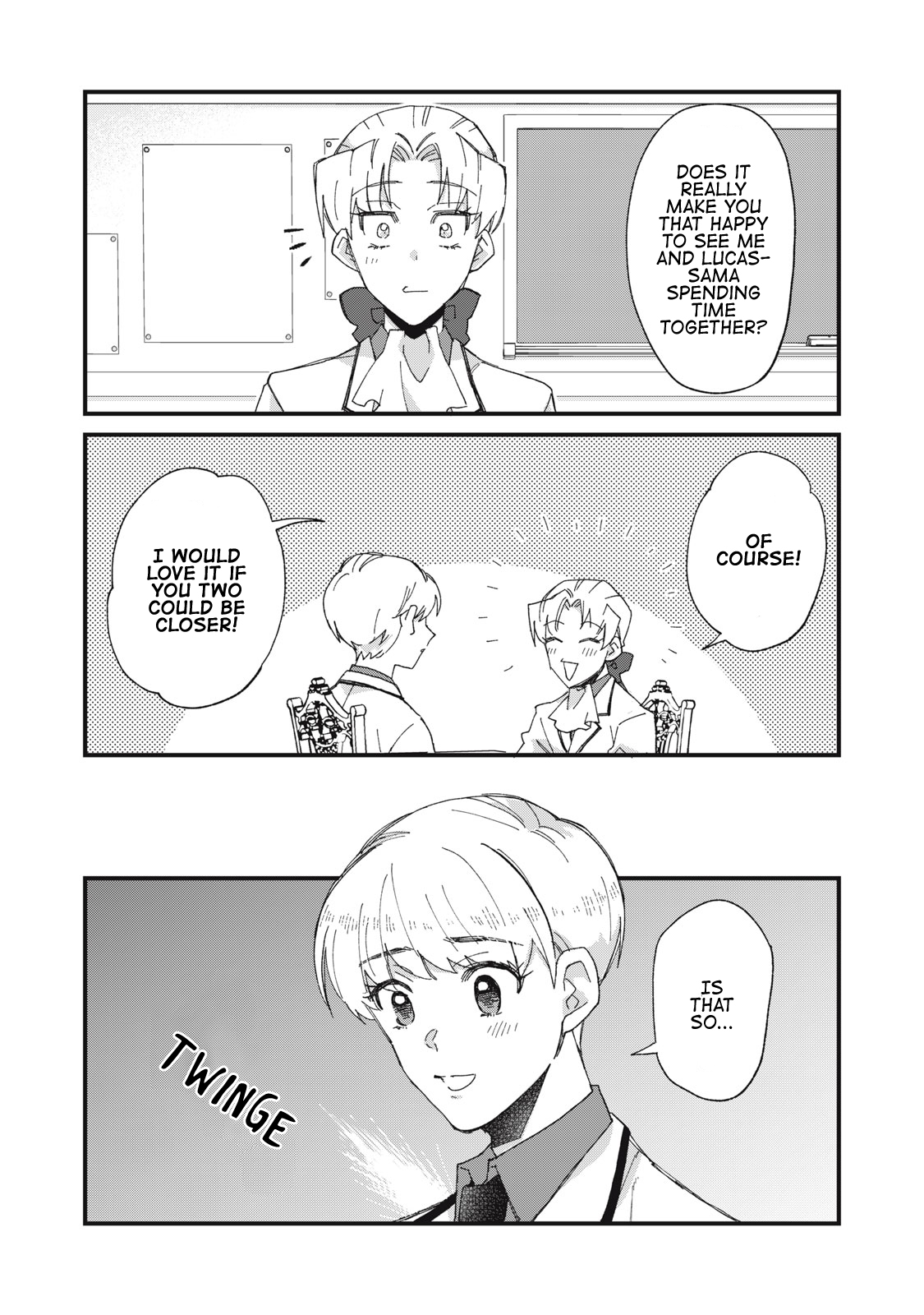 Aishite Hoshi no wa Ore Janai no ni! ~BL Game no Akuyaku Reisoku ni Tenseishita no ni Kirawarenakute Komattemasu~ Chapter 8 page 18 - 