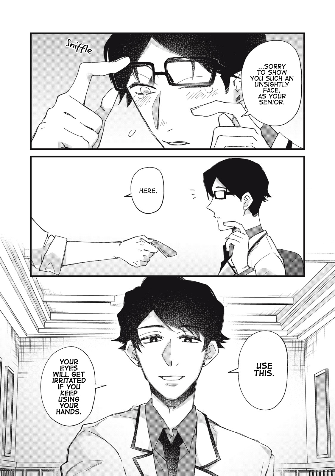 Aishite Hoshi no wa Ore Janai no ni! ~BL Game no Akuyaku Reisoku ni Tenseishita no ni Kirawarenakute Komattemasu~ Chapter 8 page 21 - 