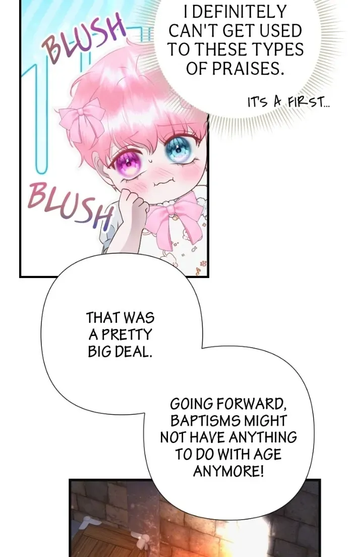 Aka-chan Seijo wa Bad Mirai wo Kaihishitai: Ofutari wa Gojitsu, Watashi wo Umimasu Chapter 11 page 74 - 