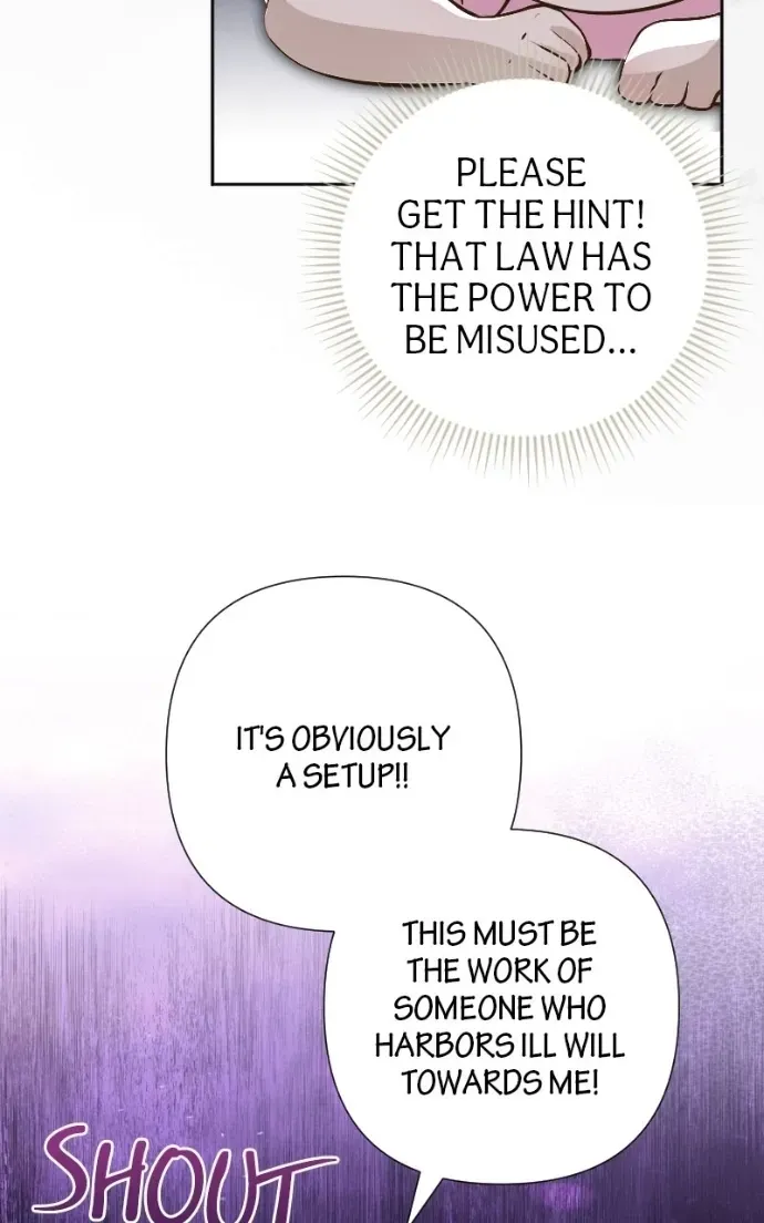 Aka-chan Seijo wa Bad Mirai wo Kaihishitai: Ofutari wa Gojitsu, Watashi wo Umimasu Chapter 16 page 57 - 