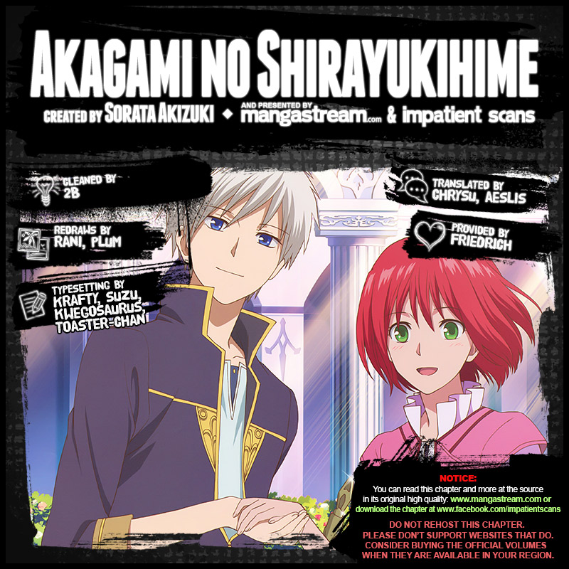 Akagami No Shirayukihime Chapter 100 page 3 - 