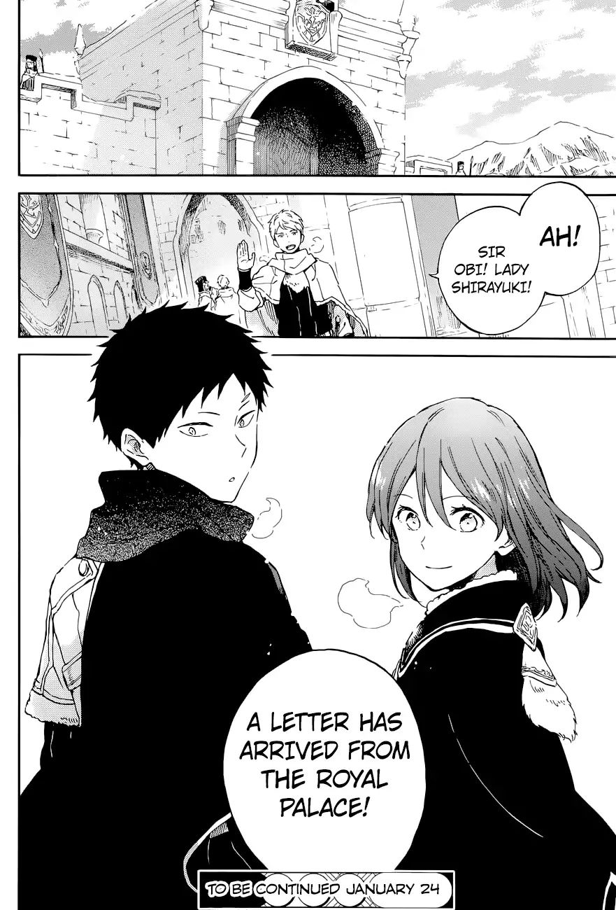 Akagami No Shirayukihime Chapter 103 page 32 - 