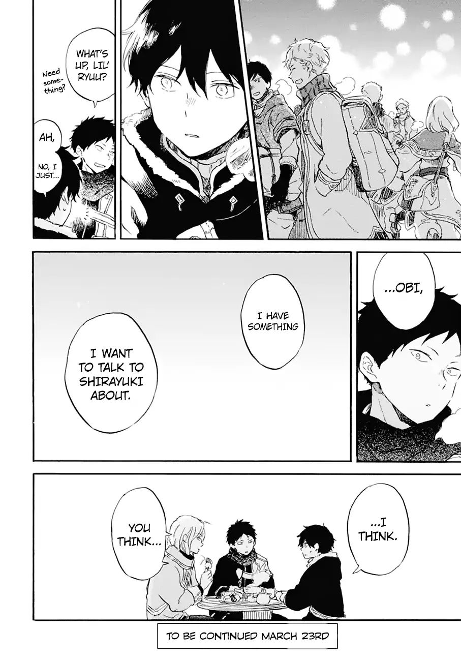 Akagami No Shirayukihime Chapter 105 page 31 - 