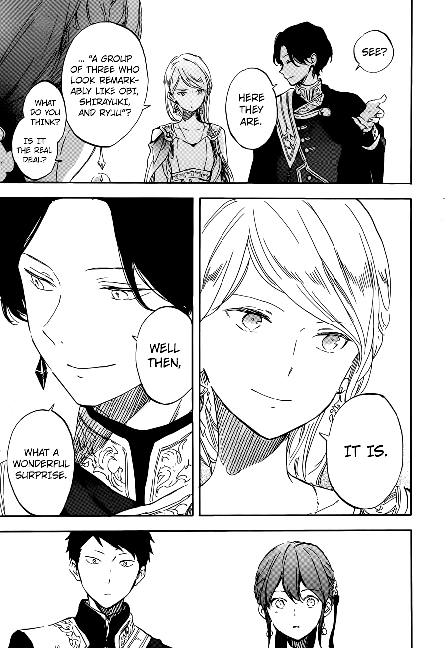 Akagami No Shirayukihime Chapter 110 page 23 - 