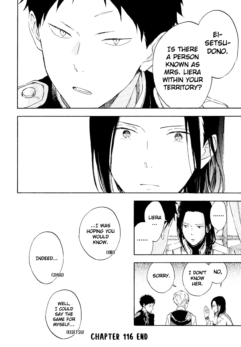 Akagami No Shirayukihime Chapter 116 page 31 - 
